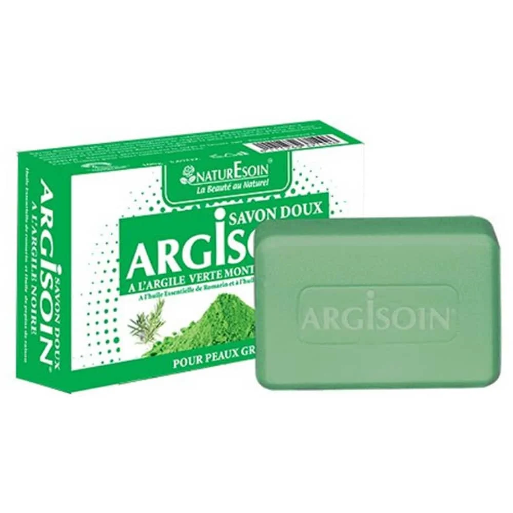 Naturesoin Argisoin Savon Doux A L Argile Verte 125g