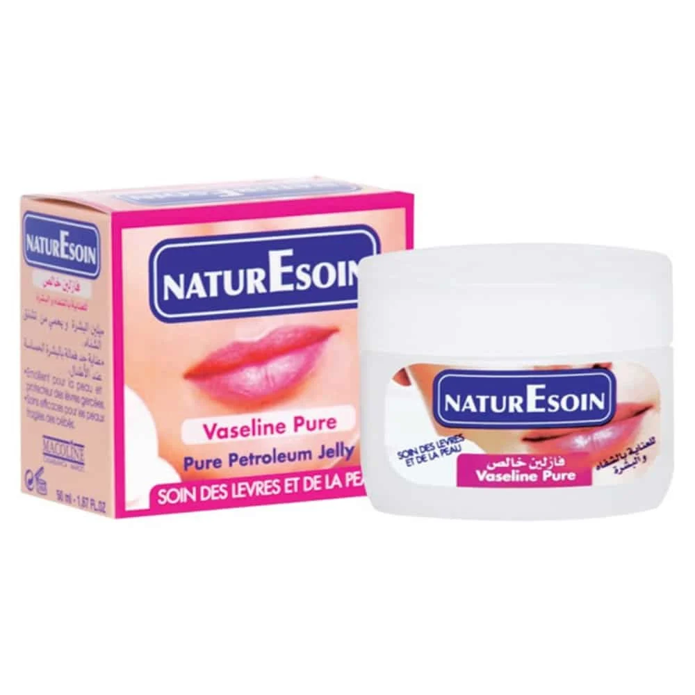 Naturesoin Vaseline Pure Soin Levres Et Peau 50ml