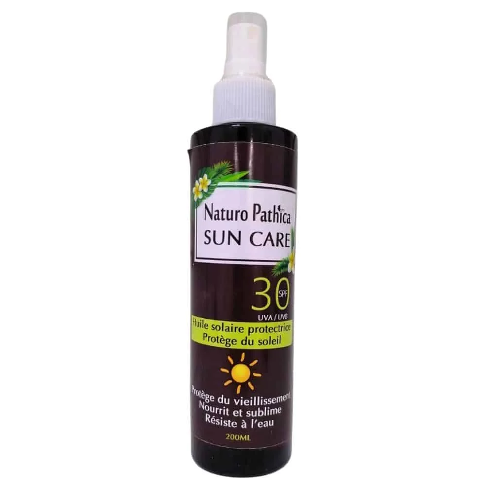 Naturo Pathica Huile Solaire Protectrice Spf30 200ml