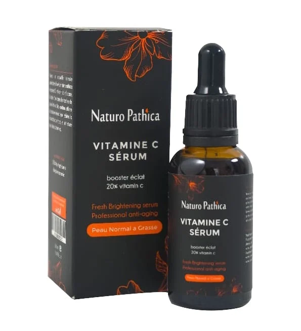 Naturo Pathica Vitamine C 20 Serum Booster Eclat Peau Normale A Grasse 30ml