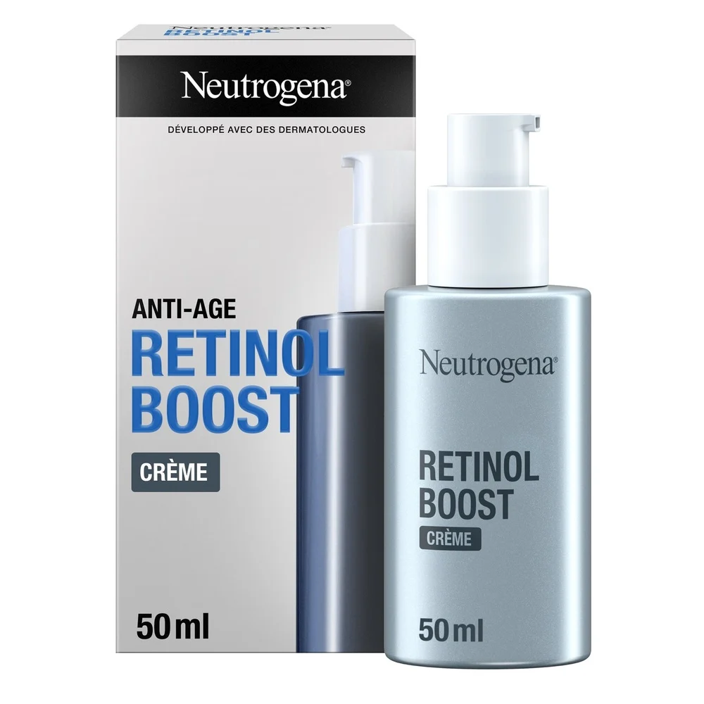Neutrogena Retinol Boost Creme Visage Anti Age Anti Rides 50ml