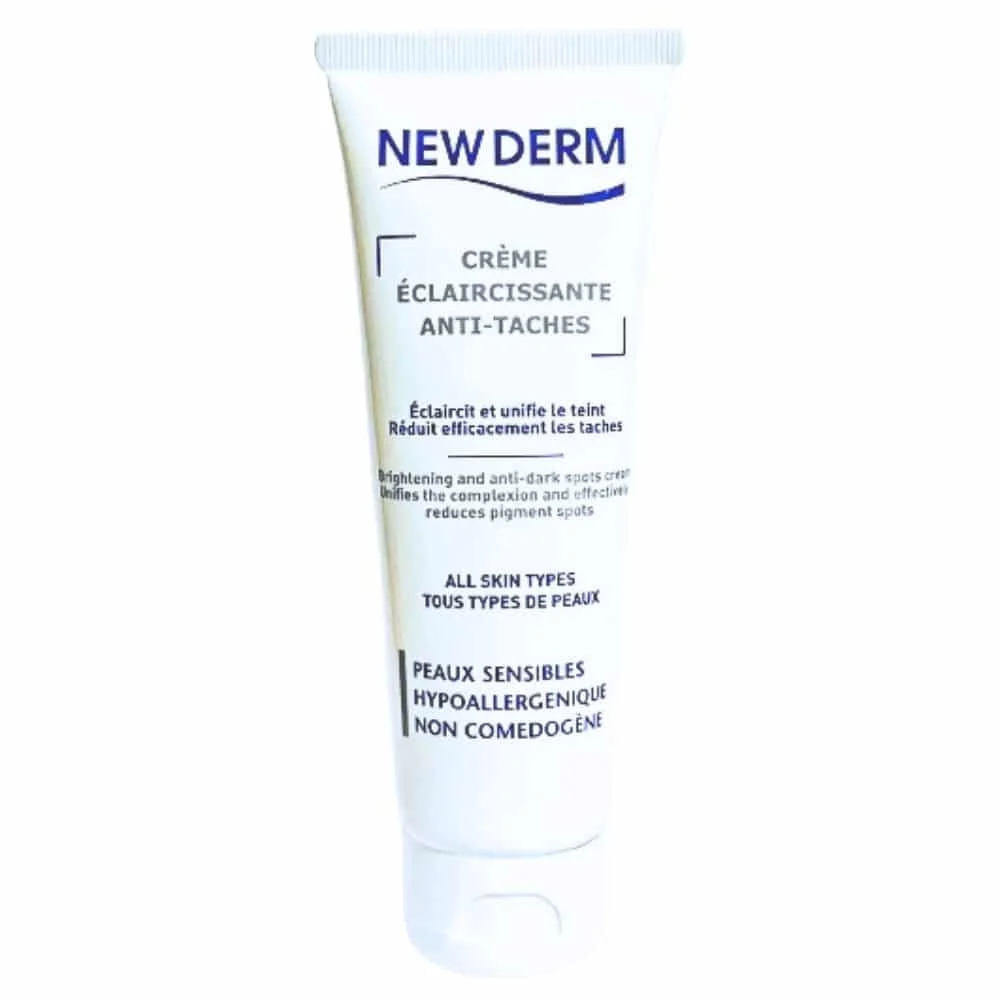 New Derm Creme Eclaircissante Anti Taches 50ml