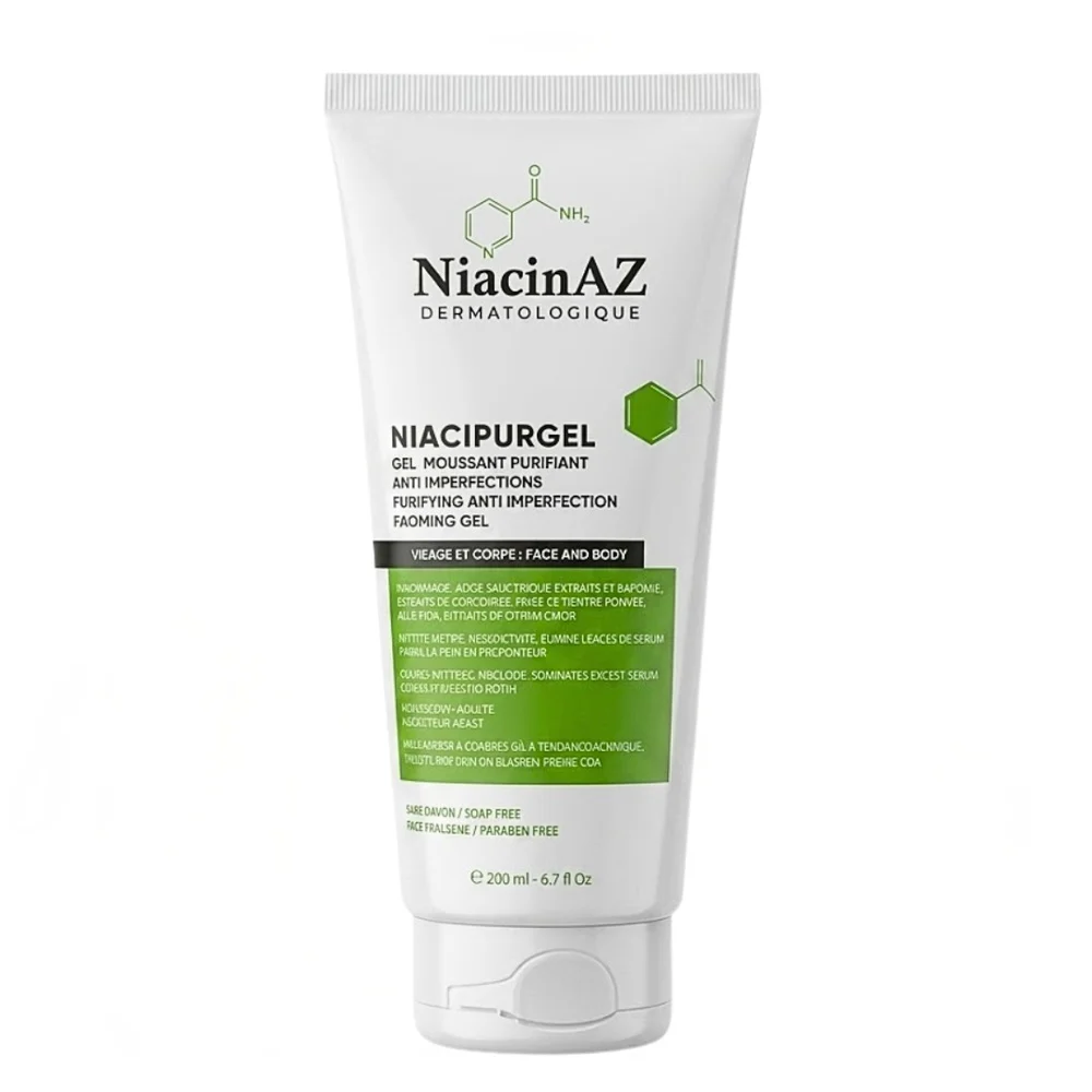 Niacinaz Niacipurgel Gel Moussant Purifiant 200ml