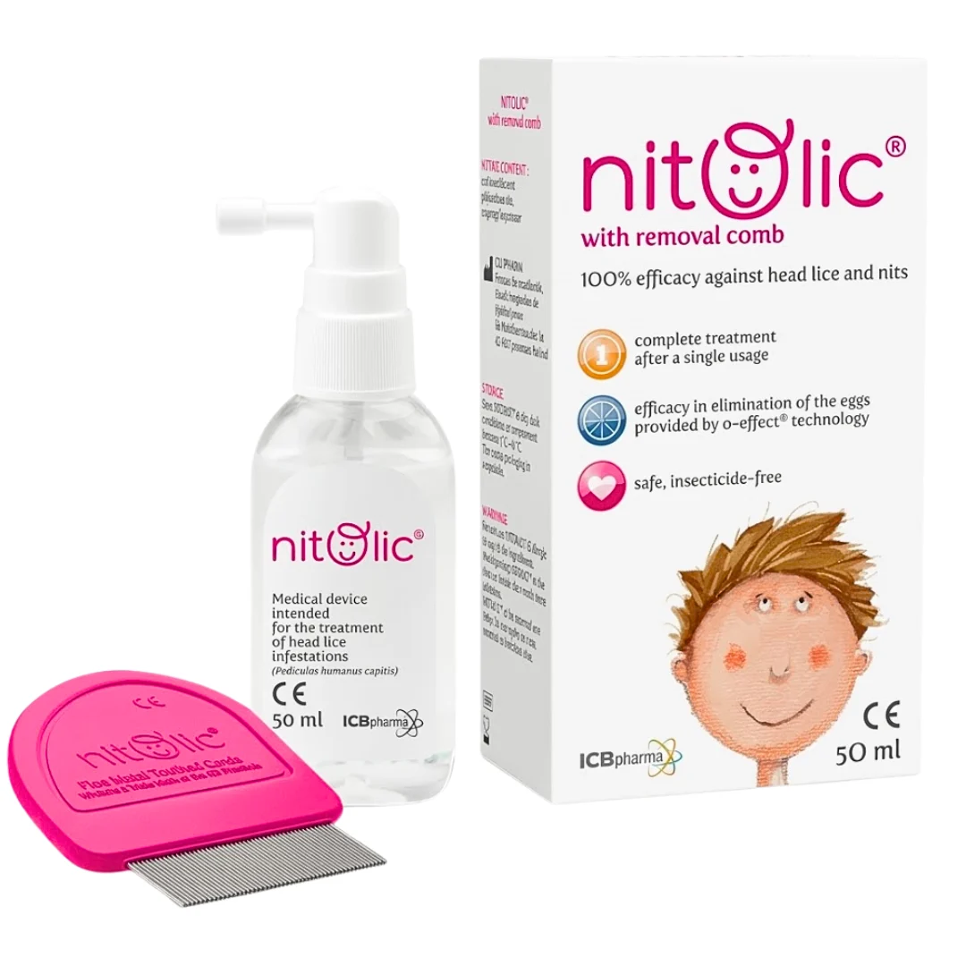 Nitolic Anti Poux Spray 50mlpeigne Pack