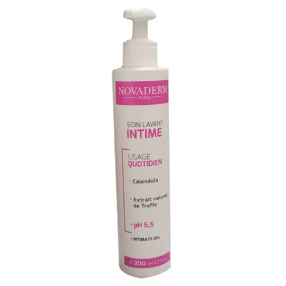 Novaderm Soin Lavant Intime Usage Quotidien Ph 55 200ml