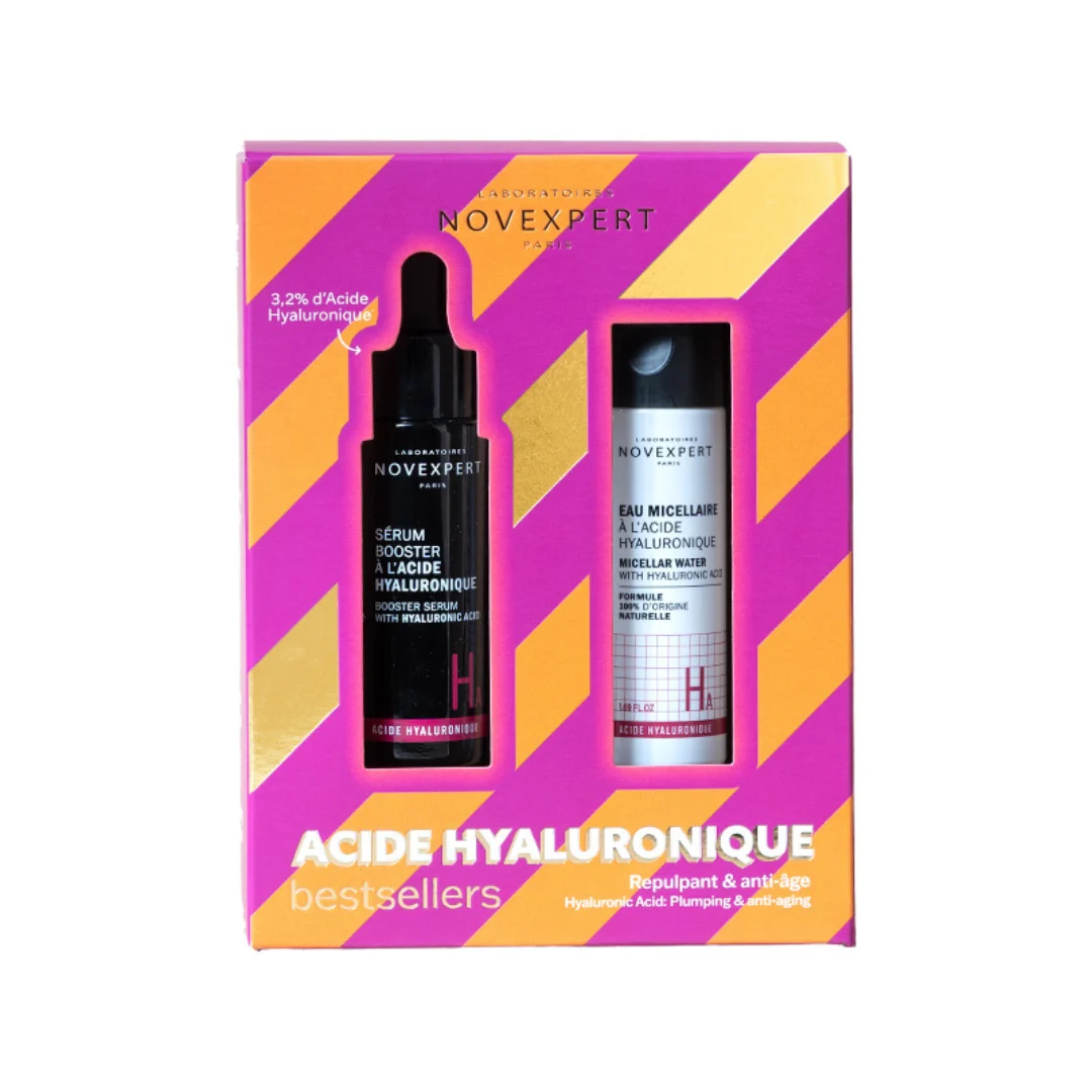 Pack Novexpert Duo Booster Aha Serum Booster Ahaeau Micellaire Aha Coffret