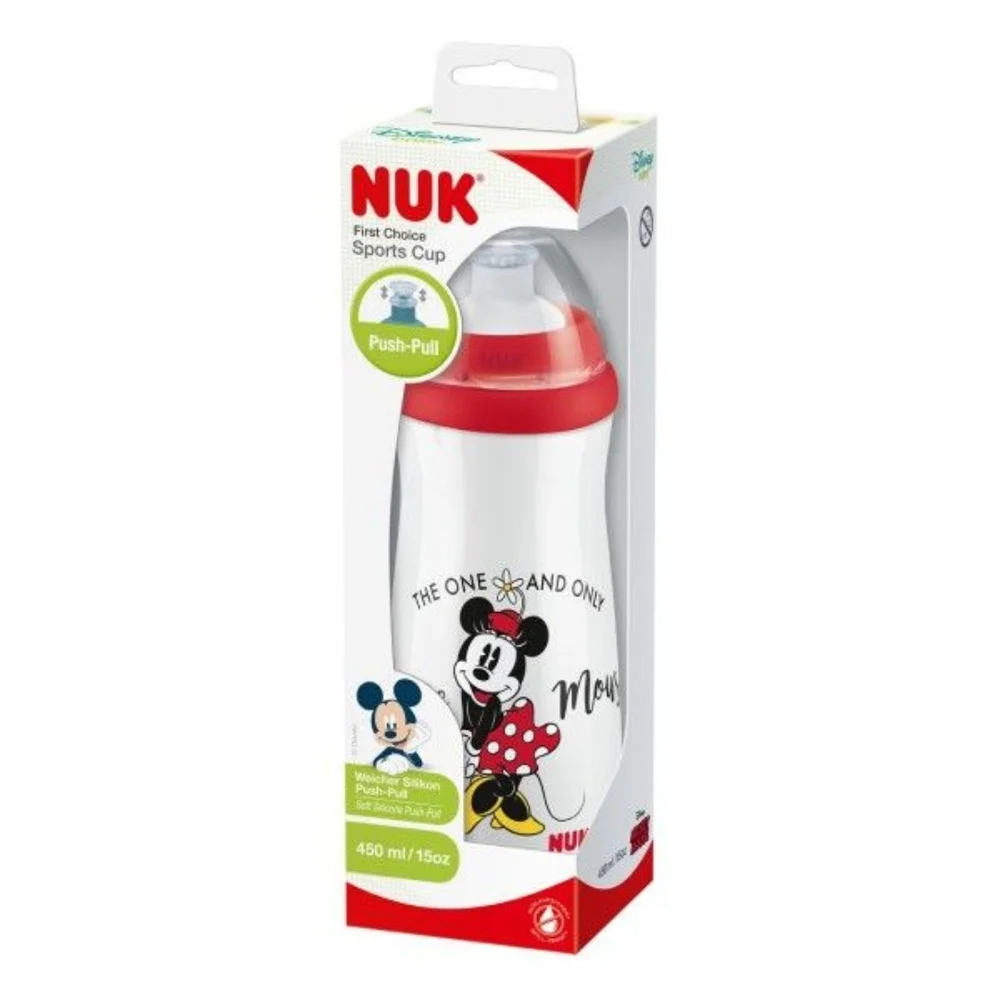 Nuk Sports Cup Push Pull Mickey 450ml 10255413