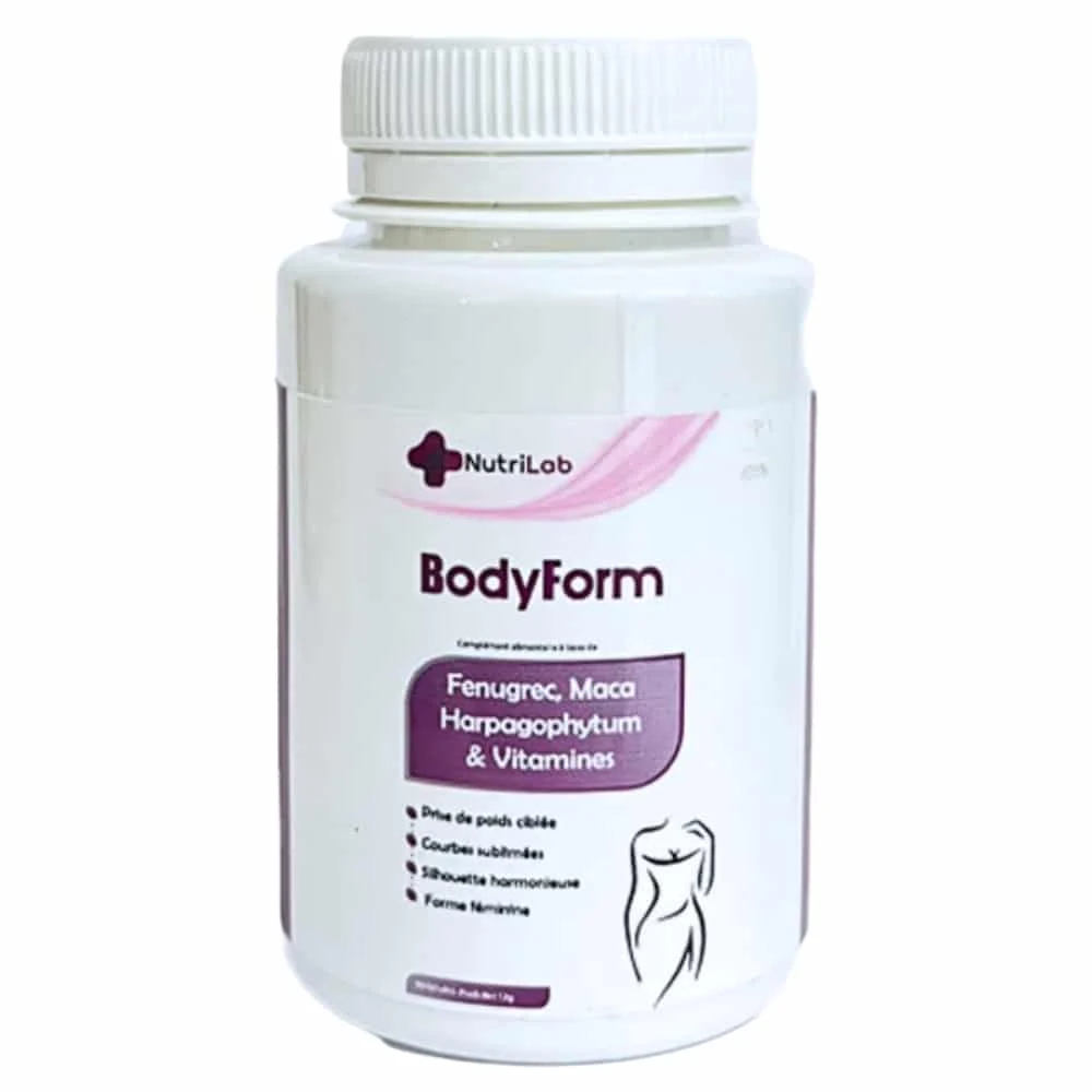 Nutrilab Bodyform Fenugrec Maca Harpogophytum Et Vitamines 90 Gelules