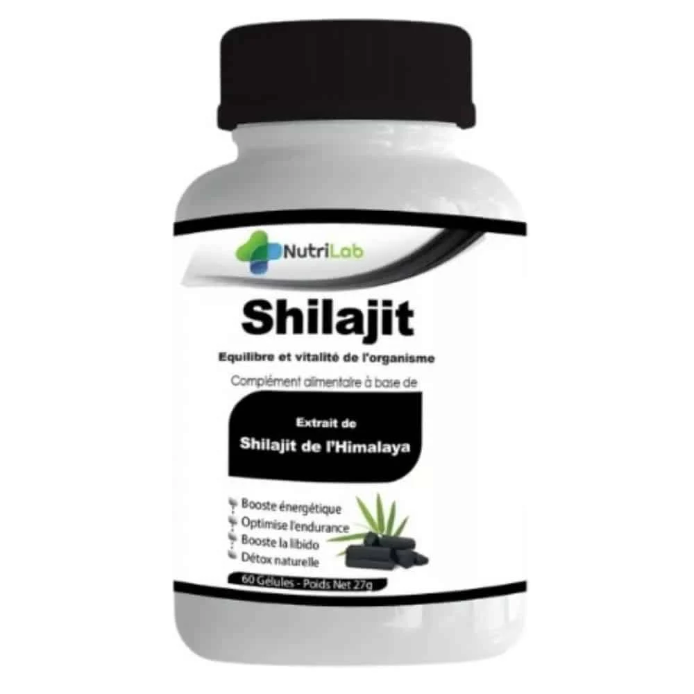 Nutrilab Shilajit Equilibre Et Vitalite De L Organisme 60 Gelules