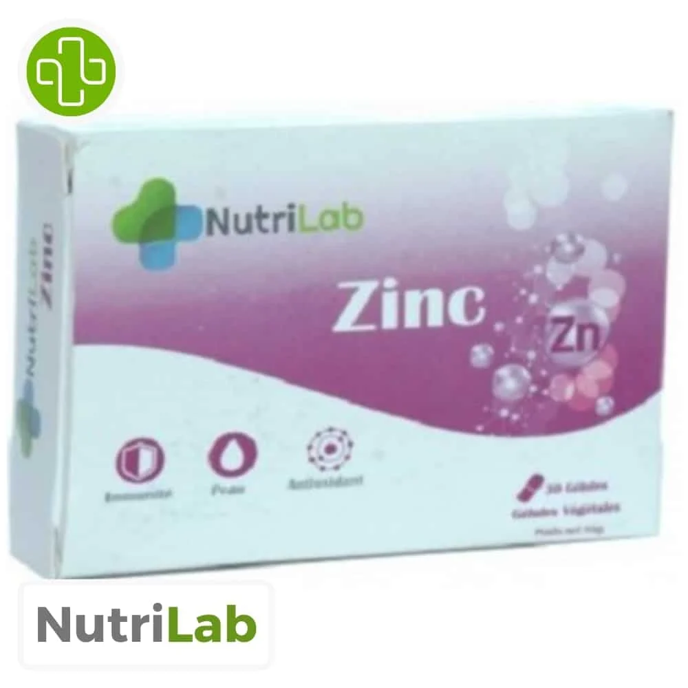 Nutrilab Zinc Zn 30 Gelules
