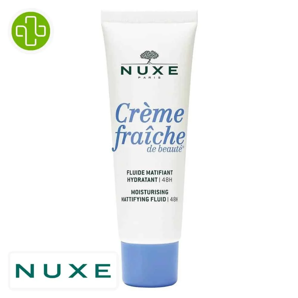 Nuxe Creme Fraiche De Beaute Fluide Matifiant Hydratant 48h 50ml