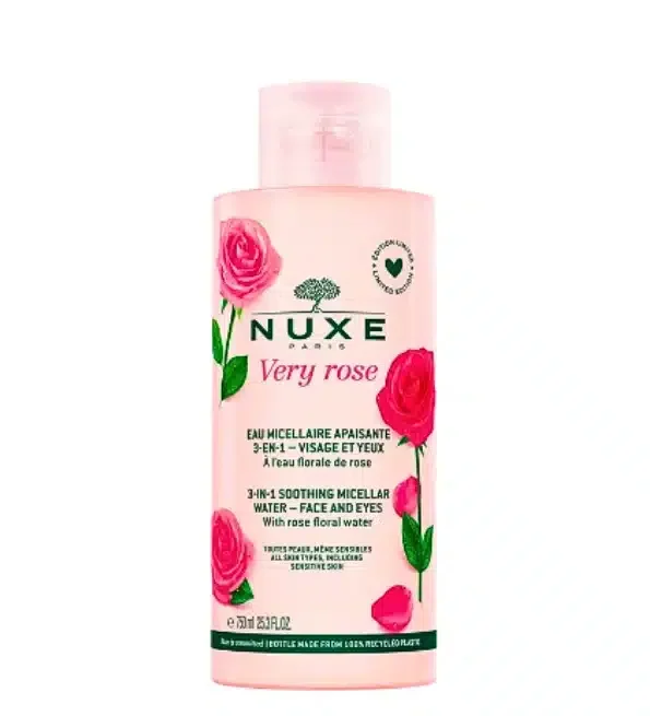 Nuxe Very Rose Eau Micellaire Apaisante 3 En 1 750ml