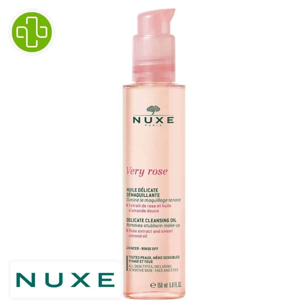 Nuxe Very Rose Huile Delicate Demaquillante 150ml