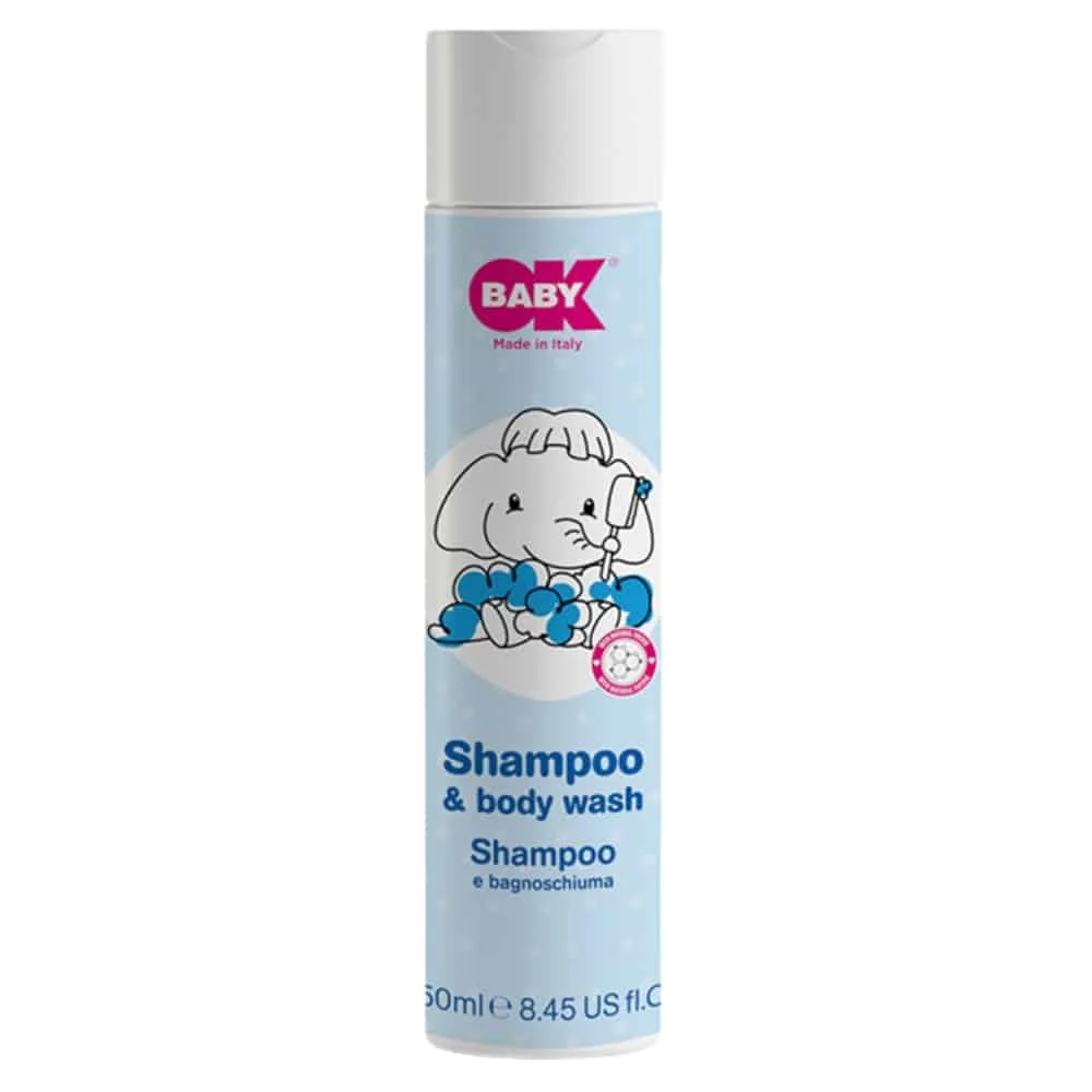 Okbaby Shampoing Et Gel Douche 250ml