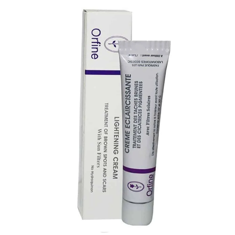 Orfine Creme Eclaircissante Traitement Des Taches 1u
