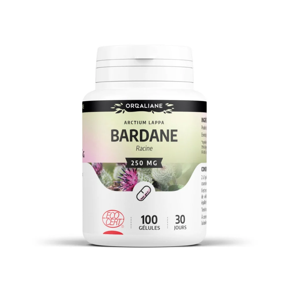 Orgaliane Bardane 100 Gelules