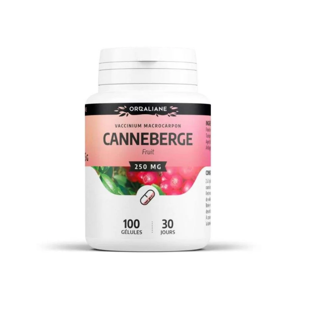 Orgaliane Canneberge 100 Gelules