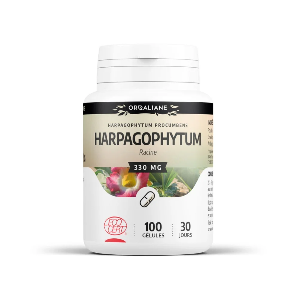Orgaliane Harpagophytum Bio 100 Gelules