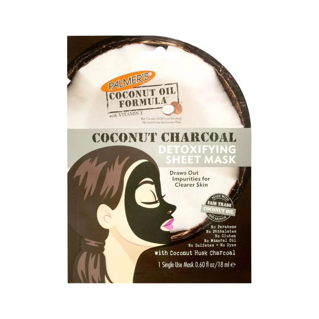 Palmer Masque Hydratant Coconut Oil Charbon 20ml