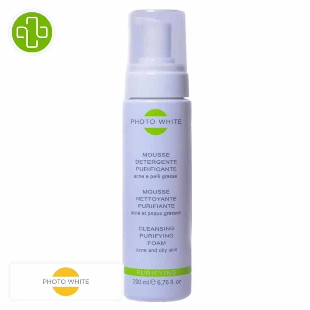 Photo White Mousse Nettoyante Purifiante 200ml