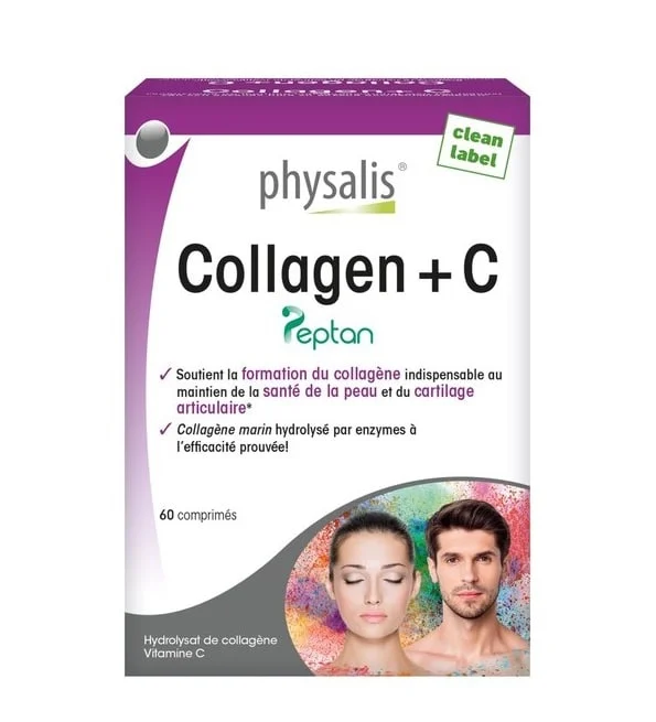 Physalis Collagene C Peptan 60 Comprimes