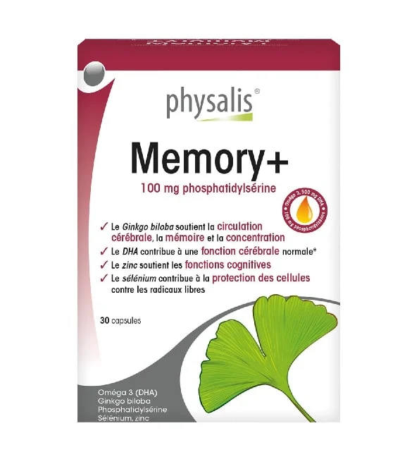 Physalis Memory 100mg Phosphatidylserine 30 Capsules