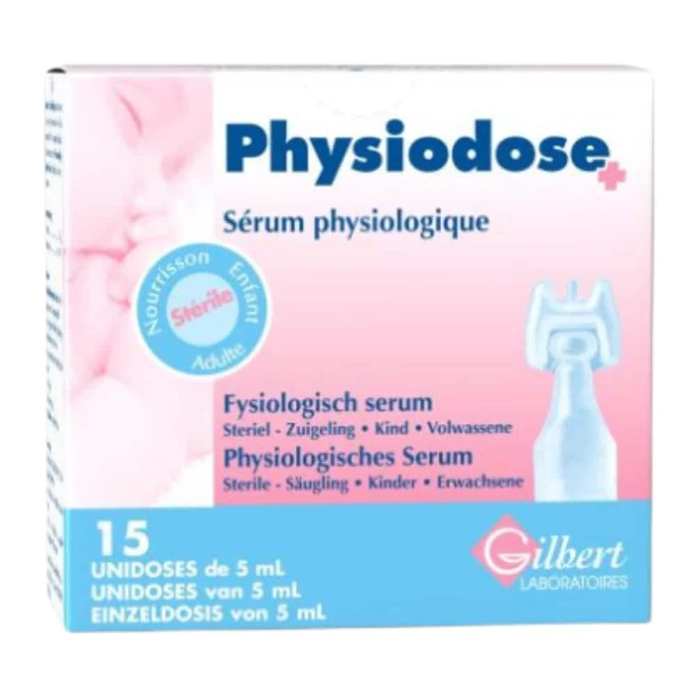 Gilbert Physiodose Serum Physiologique Unidoses 15x5ml