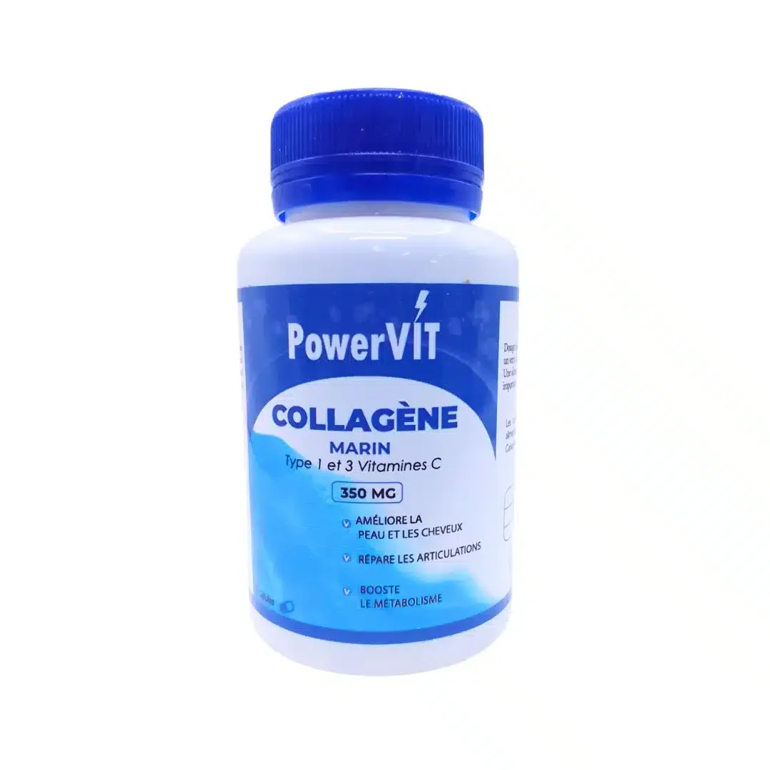 Powervit Collagene Marin 350mg 90 Gelules