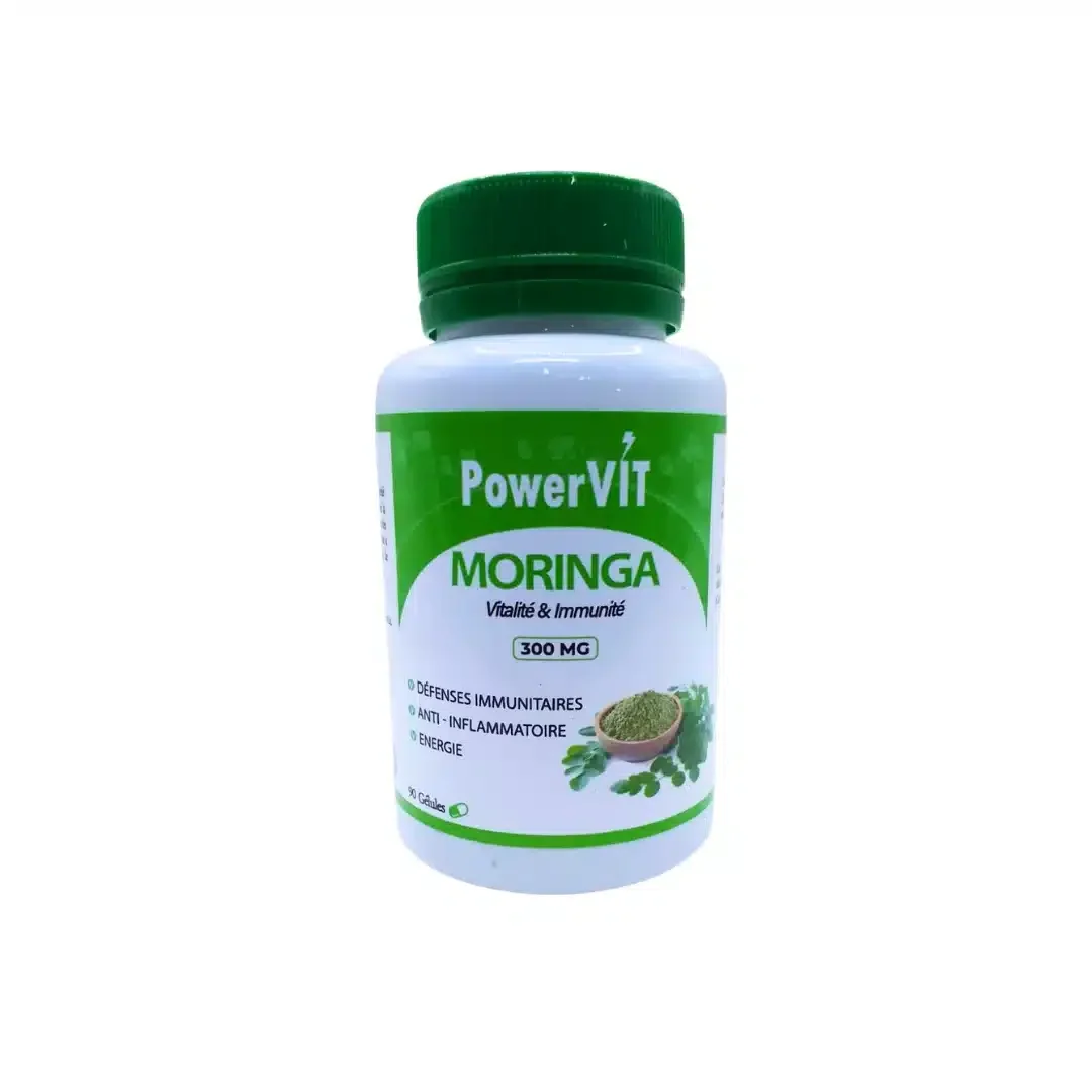 Powervit Moringa 300mg 90 Gelules
