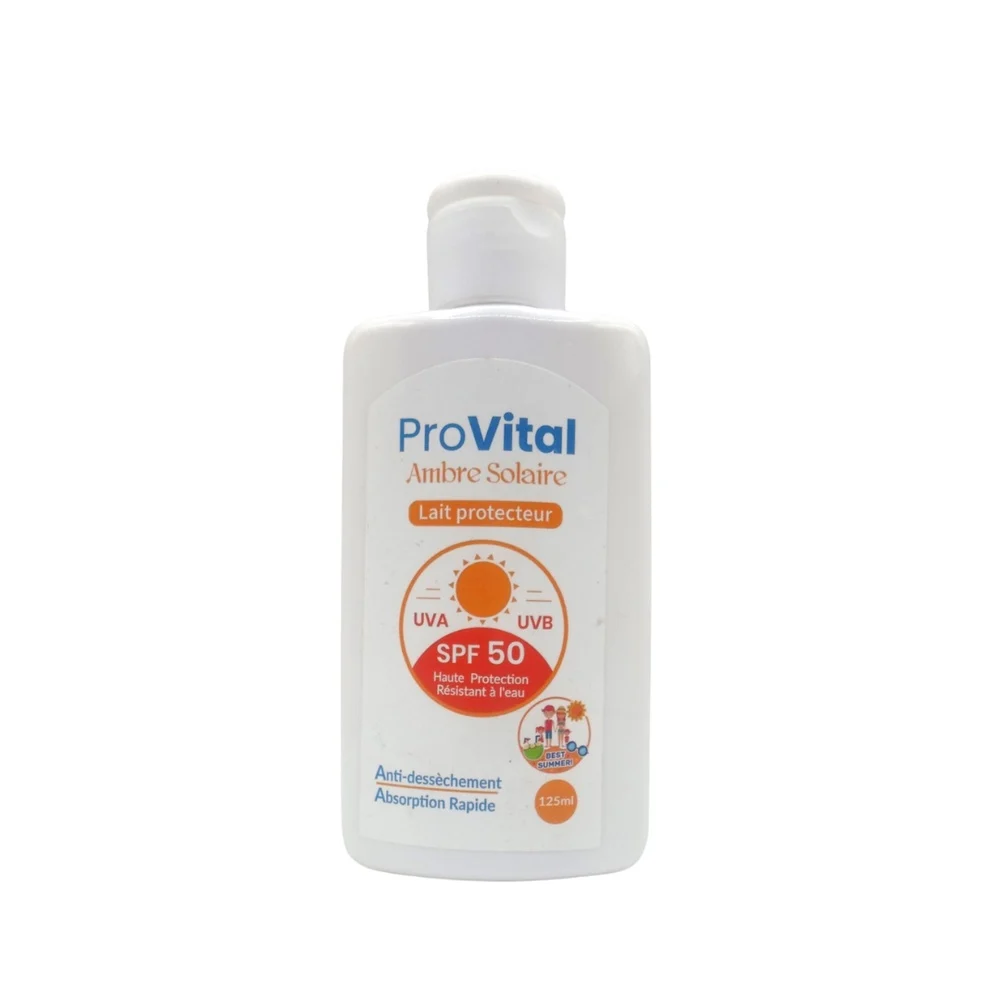 Pro Vital Lait Ambre Solaire 125ml 1