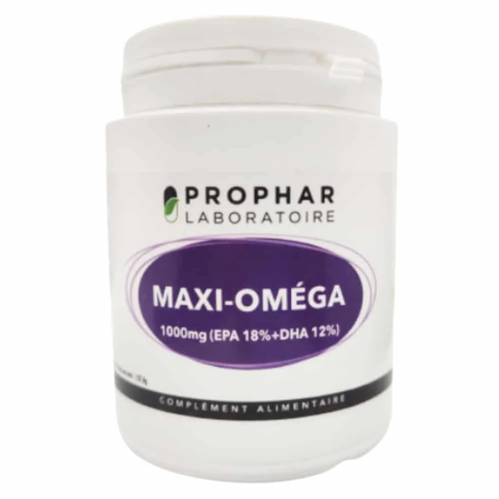 Prophar Maxi Omega 1000mg Epa 18 Dha 12 100 Gelules