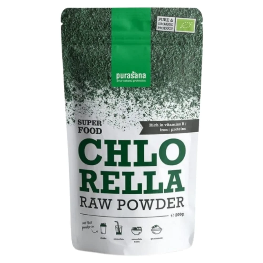 Purasana Super Food Chlorella Poudre Bio 200g