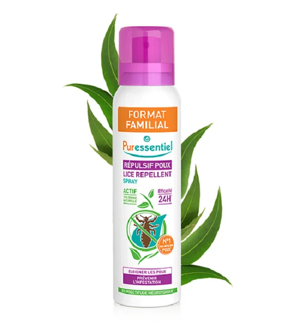 Puressentiel Anti Poux Spray Repulsif 24h Format Fam 200ml