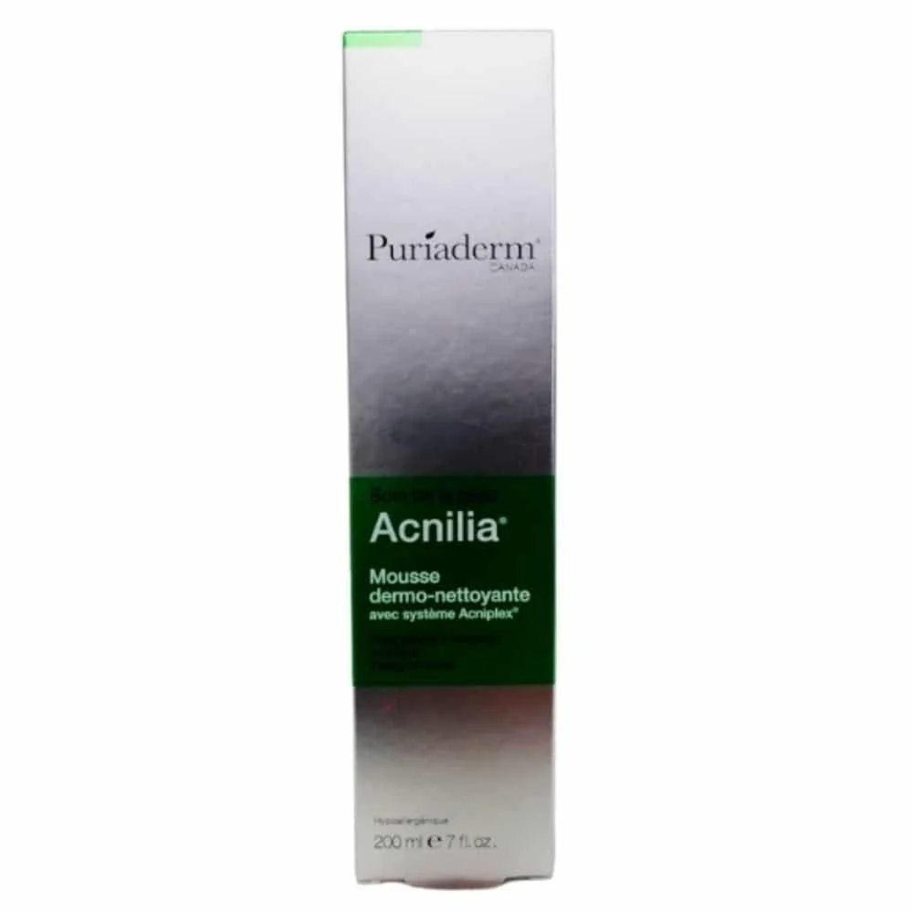 Puriaderm Acnilia Mousse Dermo Nettoyante 200ml
