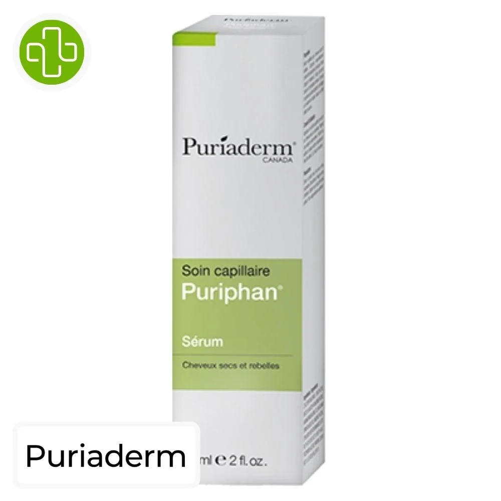 Puriaderm Puriphan Serum Cheveux Secs Et Rebelles 60ml