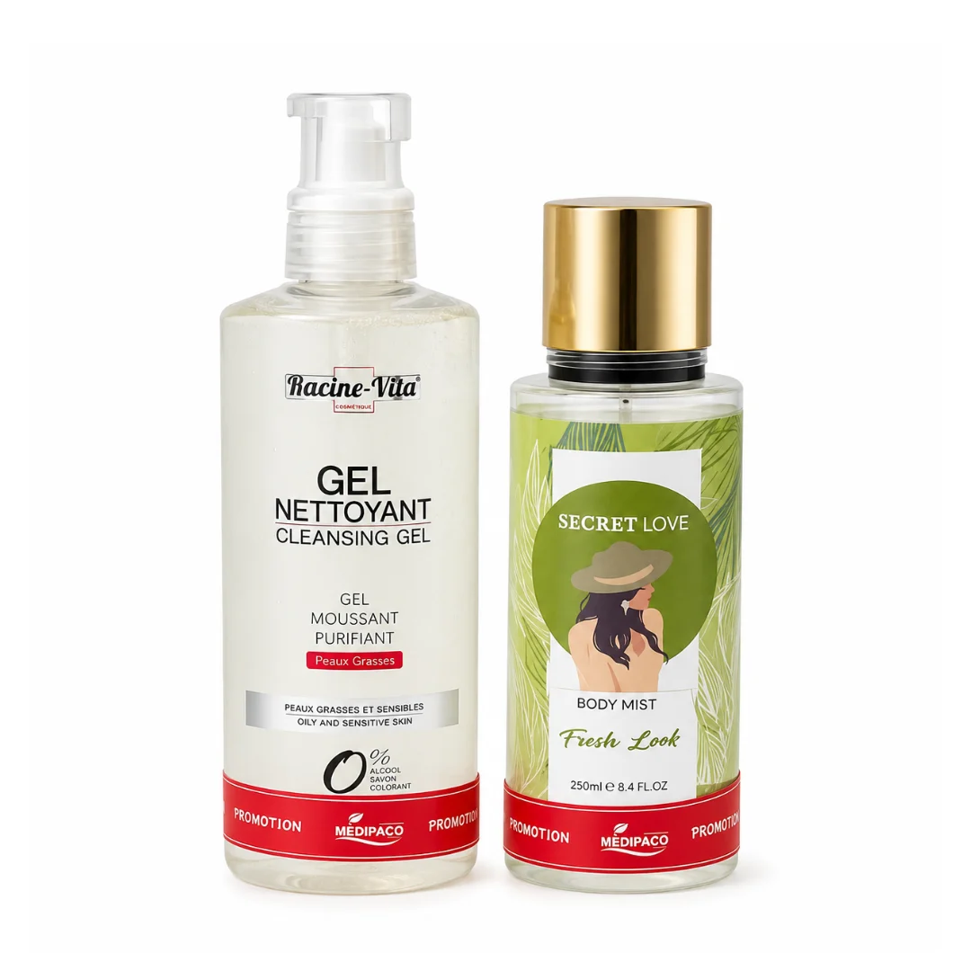 Racine Vita Gel Moussant Peaux Grasses 420mlsecret Love Body Mist Pack