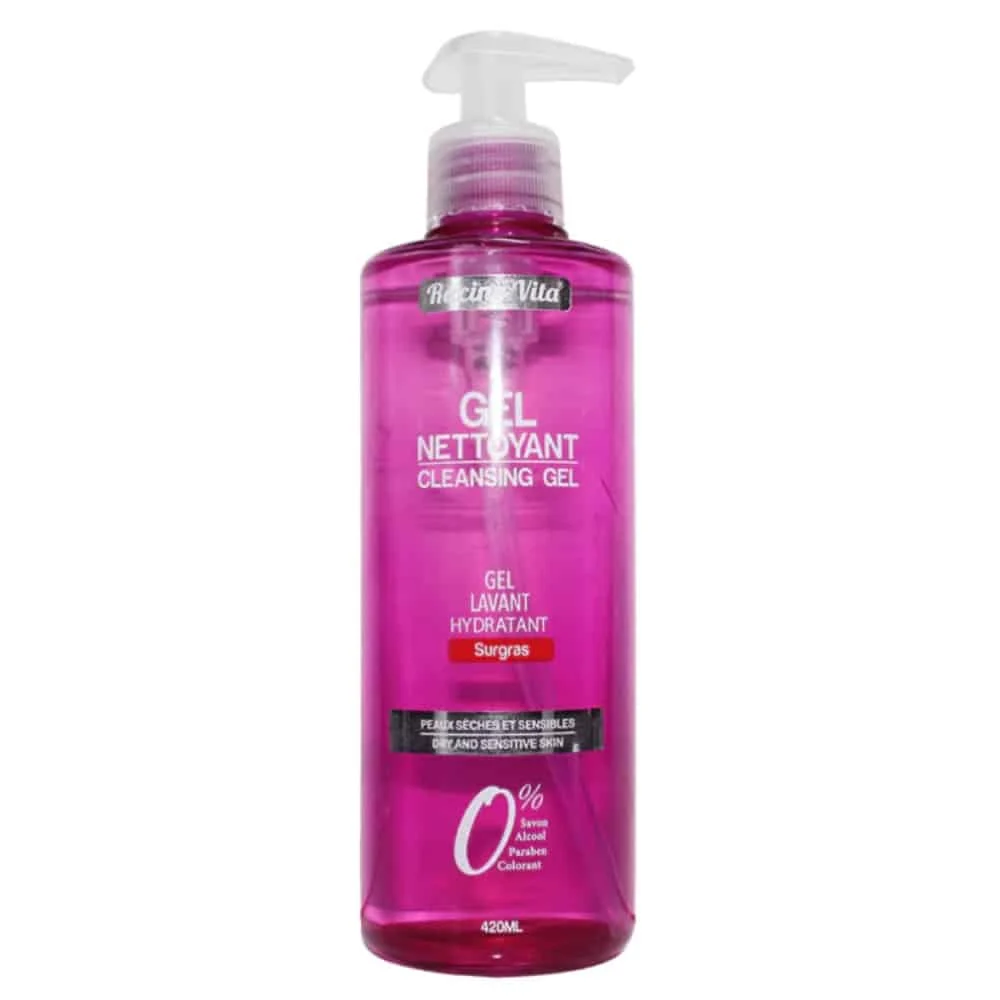 Racine Vita Gel Nettoyant Surgras Hydratant 420ml