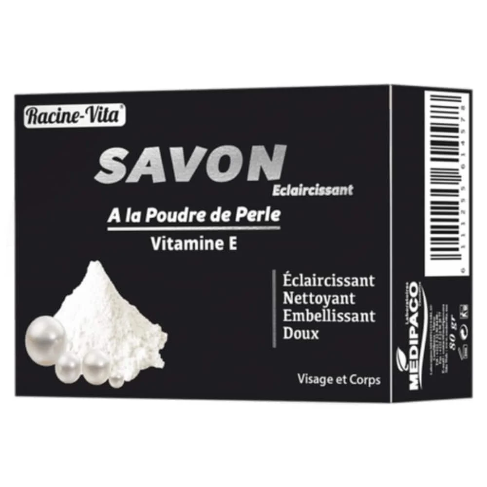 Racine Vita Savon Eclaicissant Poudre De Perle Vitamine E 80g