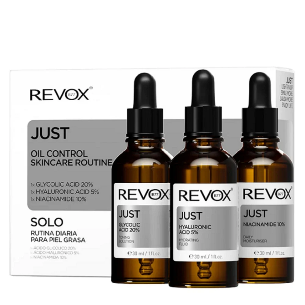 Revox Just B77 Routine De Soins De La Peau Pour Le Controle De Lhuile
