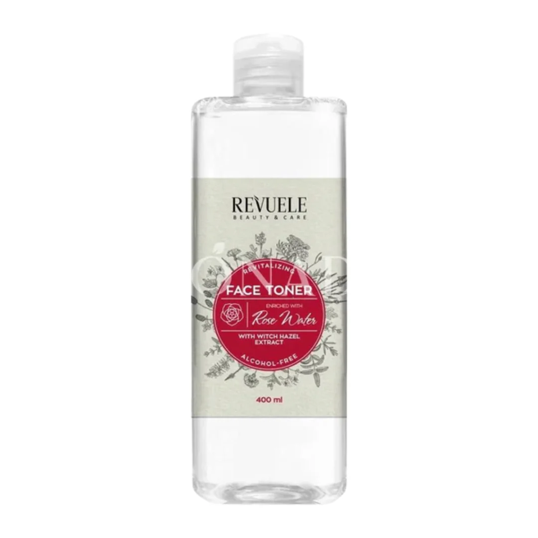 Revuele Face Toner With Witch Hazel And Rose Water 400ml