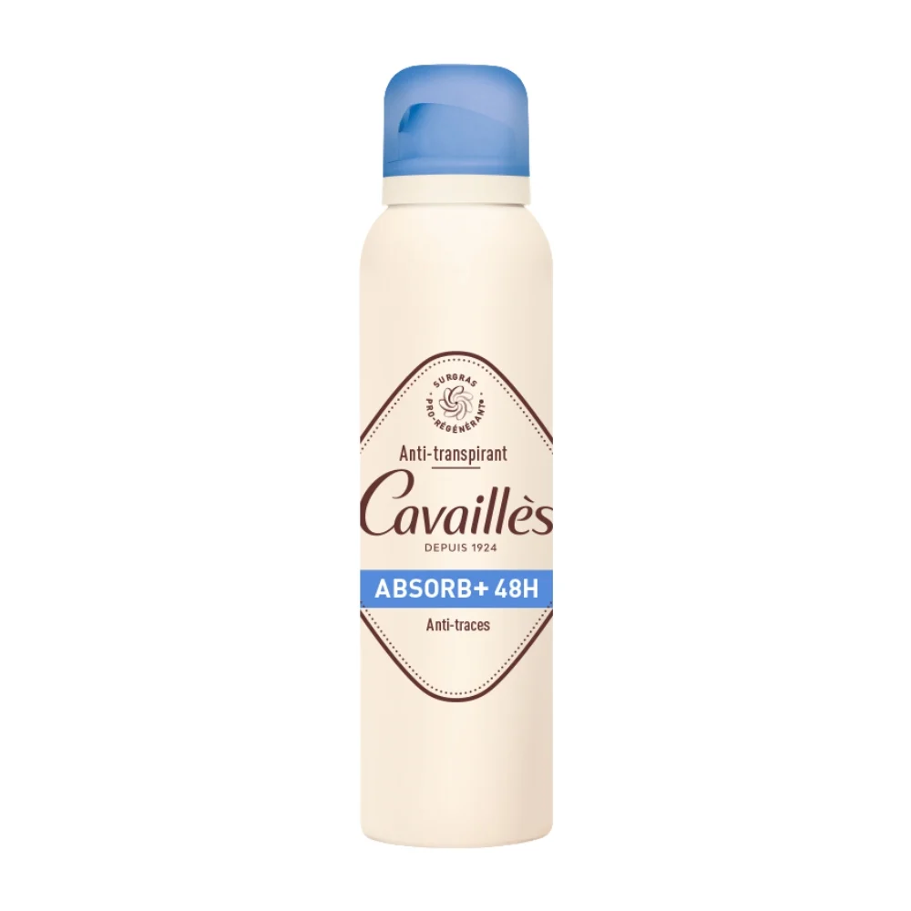 Cavailles Deodorant Absorb Anti Traces 48h Spray 150ml
