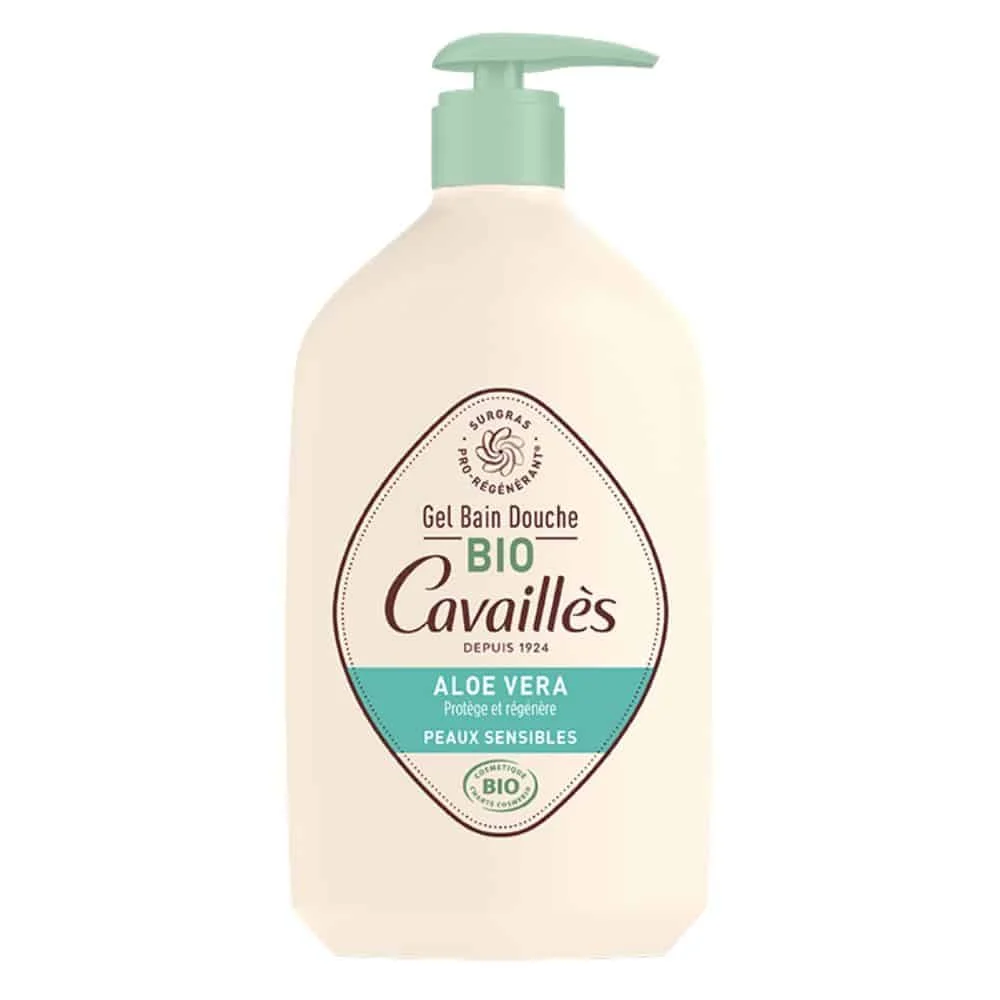 Cavailles Gel Bain Douche Bio Aloe Vera 400ml