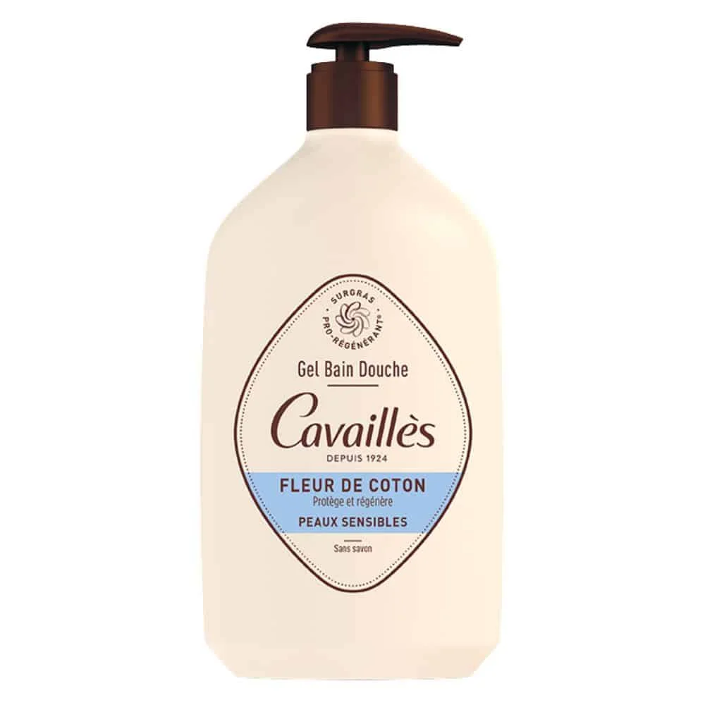 Cavailles Gel Bain Douche Fleur De Coton 400ml