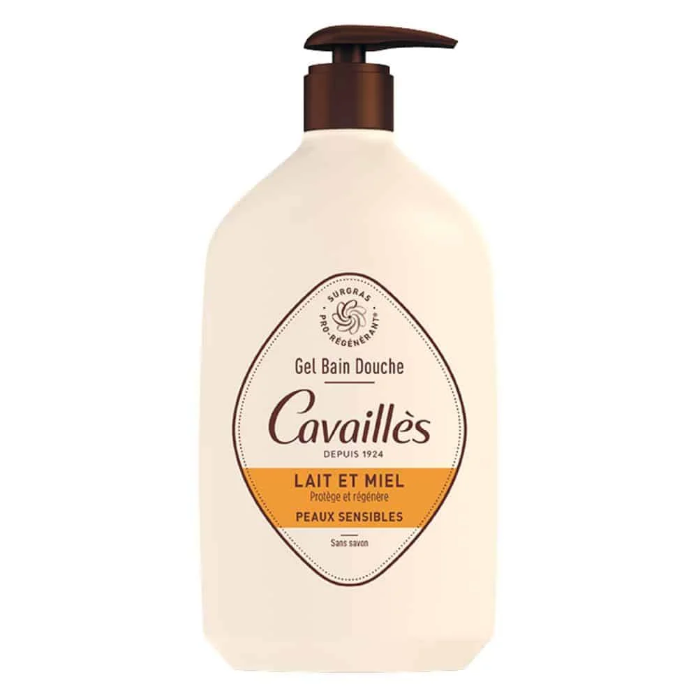 Cavailles Gel Bain Douche Lait Et Miel 1l