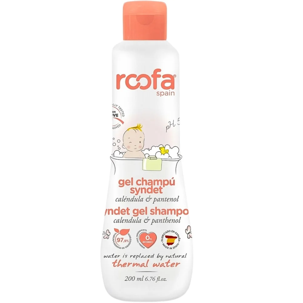 Roofa Syndet Gel Shampoing 200ml