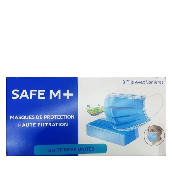 Safe M Maques De Protection Haute Filtration 50 Pieces