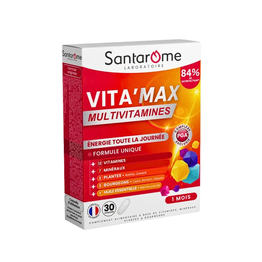 Santarome Vitamax Multivitamines Efferv 30cps