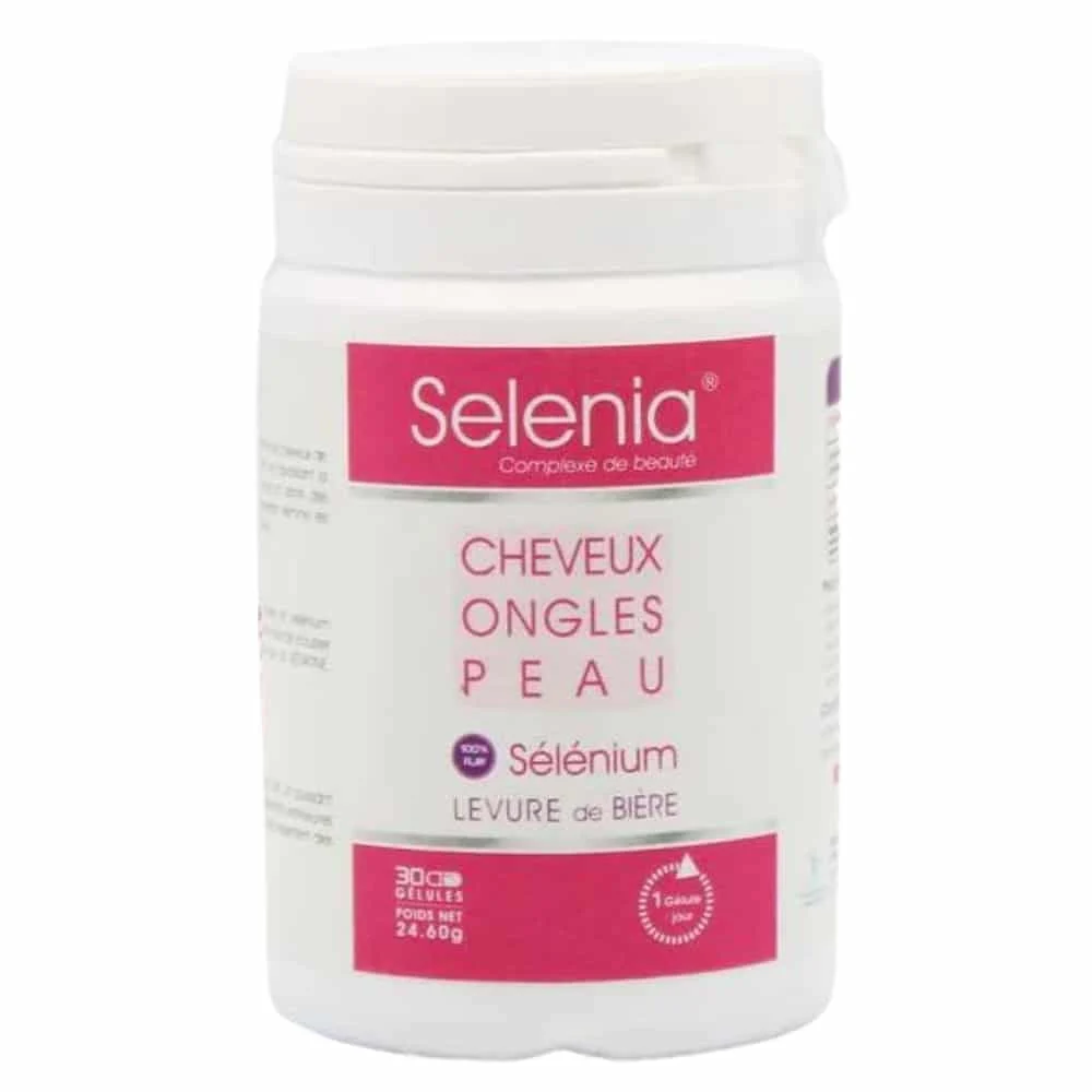 Selenia Cheveux Ongles Et Peau Selenium Levure De Biere 30 Gelules