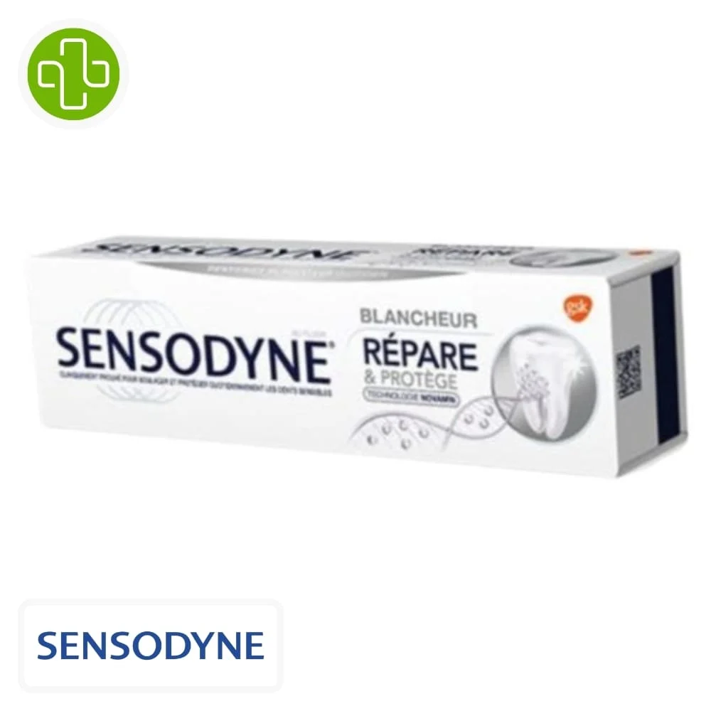 Sensodyne Dentifrice Blancheur Repare Et Protege 75ml