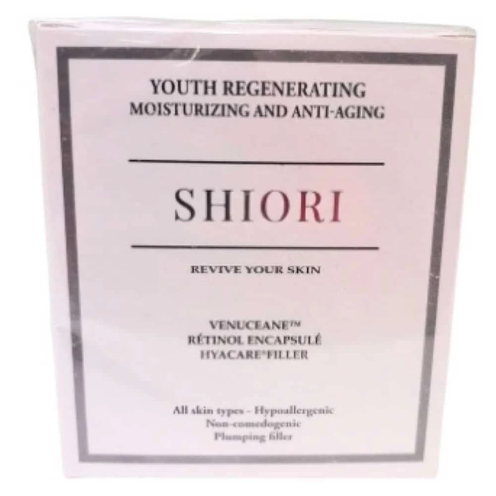 Shiori Creme Hydratante Anti Age Regenerante Rajeunissante 50ml